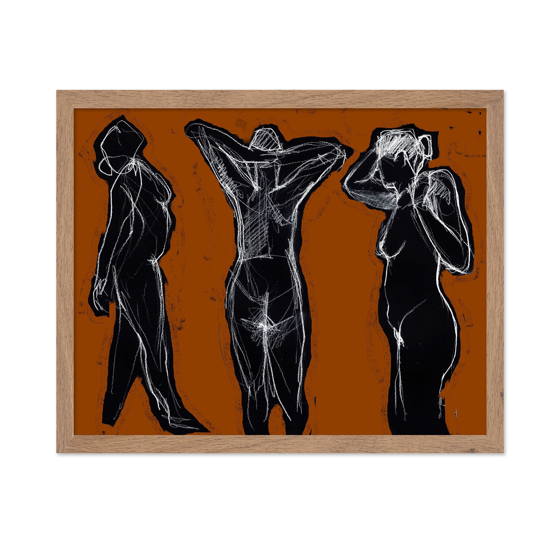 Three Figure Silhouettes