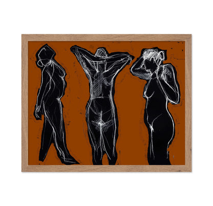Three Figure Silhouettes