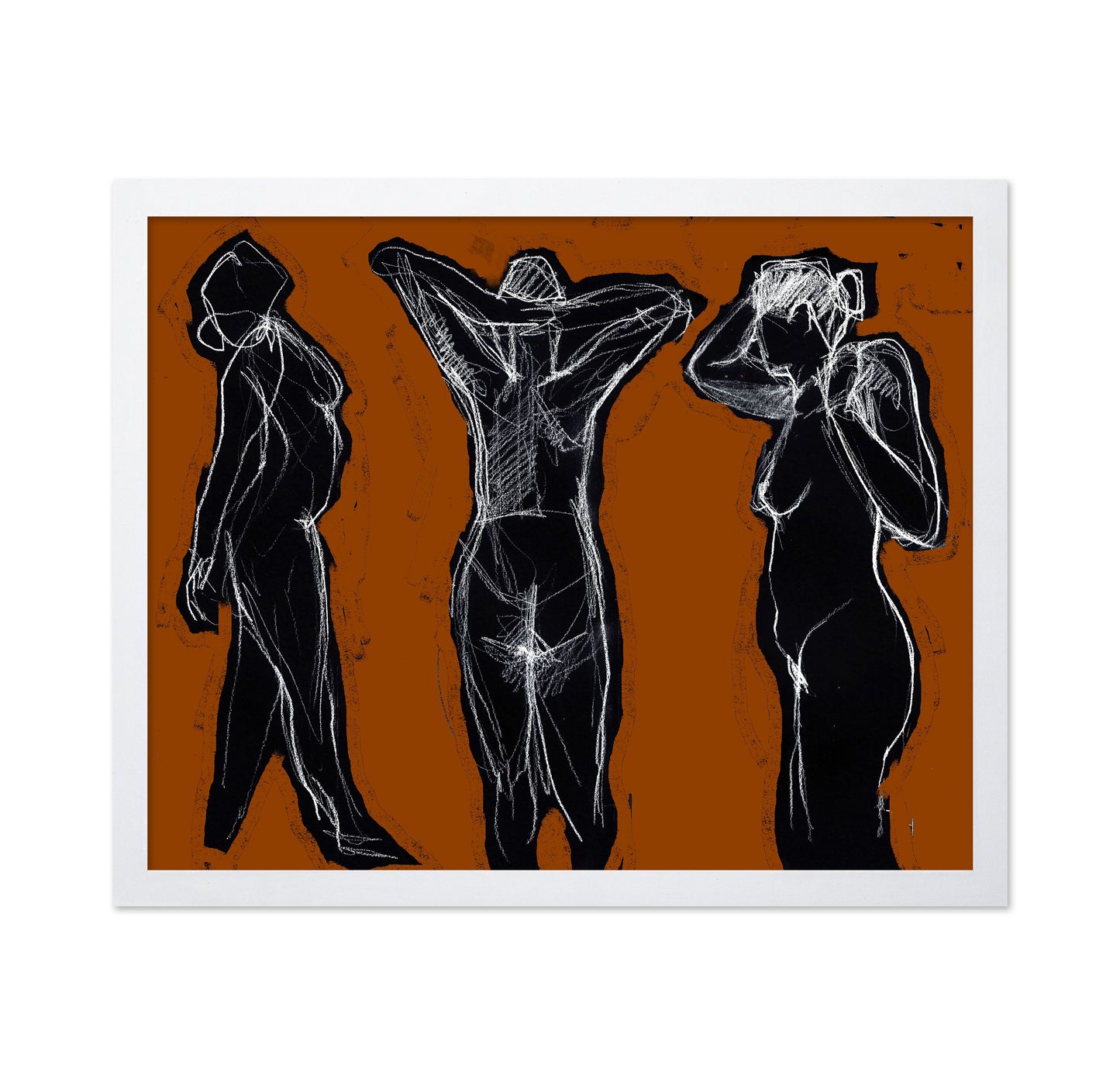 Three Figure Silhouettes