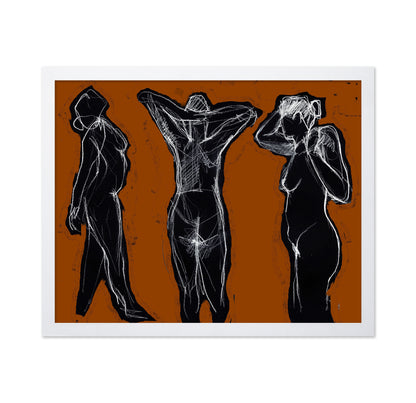 Three Figure Silhouettes