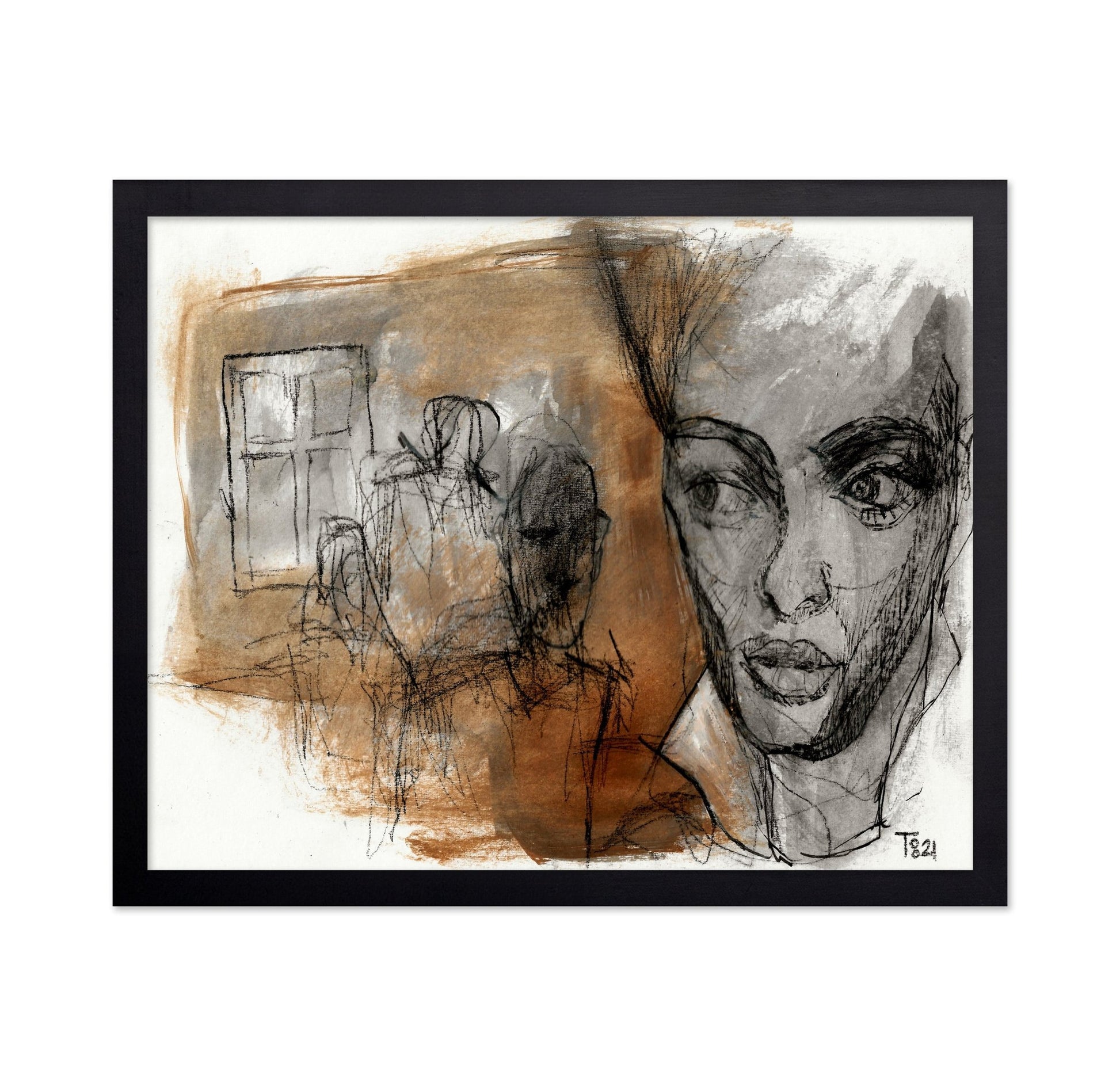 Fragmented Face Study No2