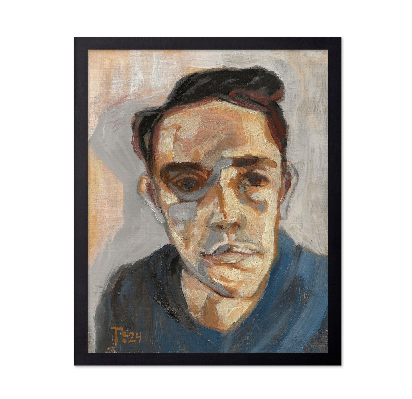 Expressive Male Portrait