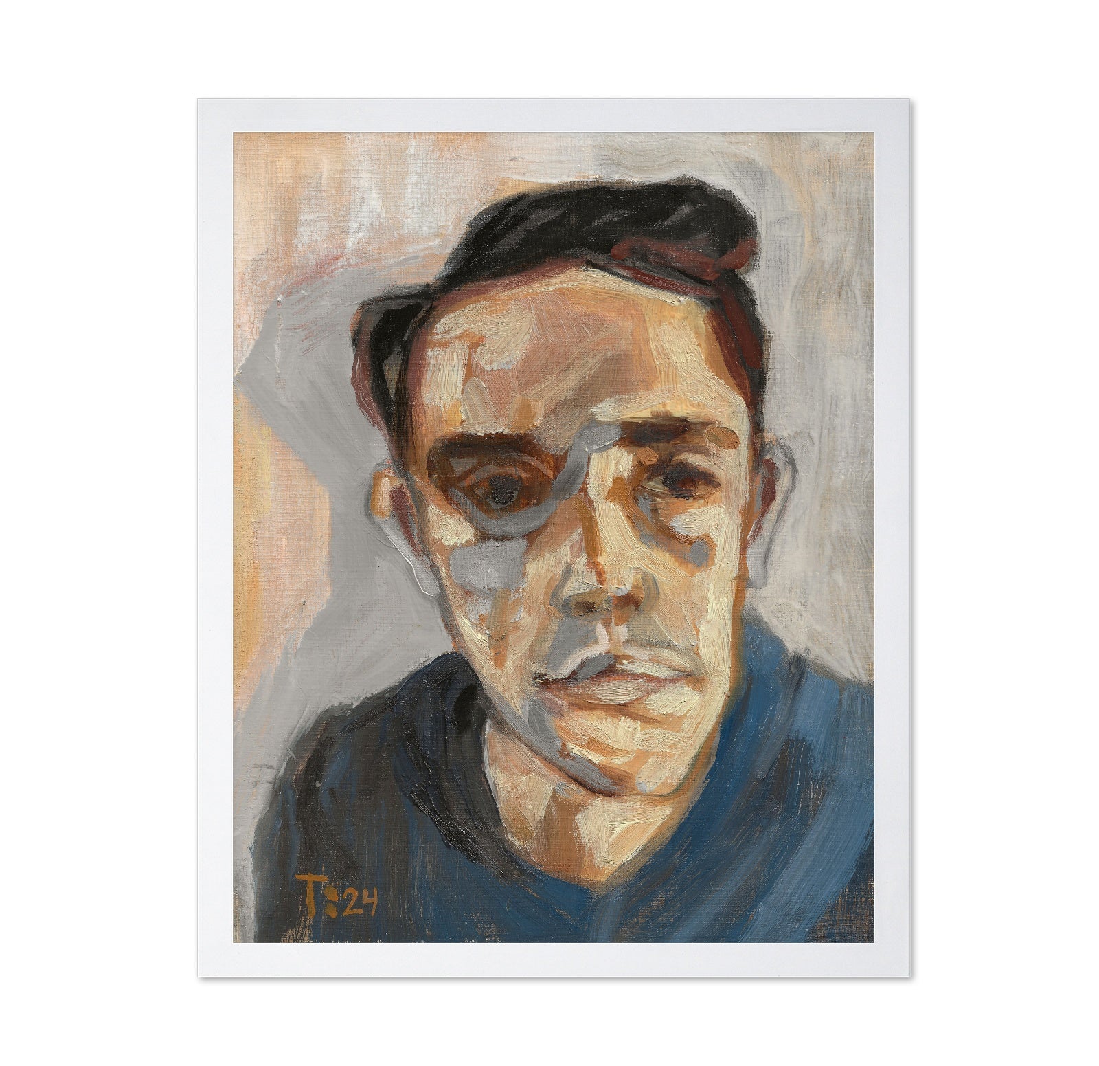 Expressive Male Portrait
