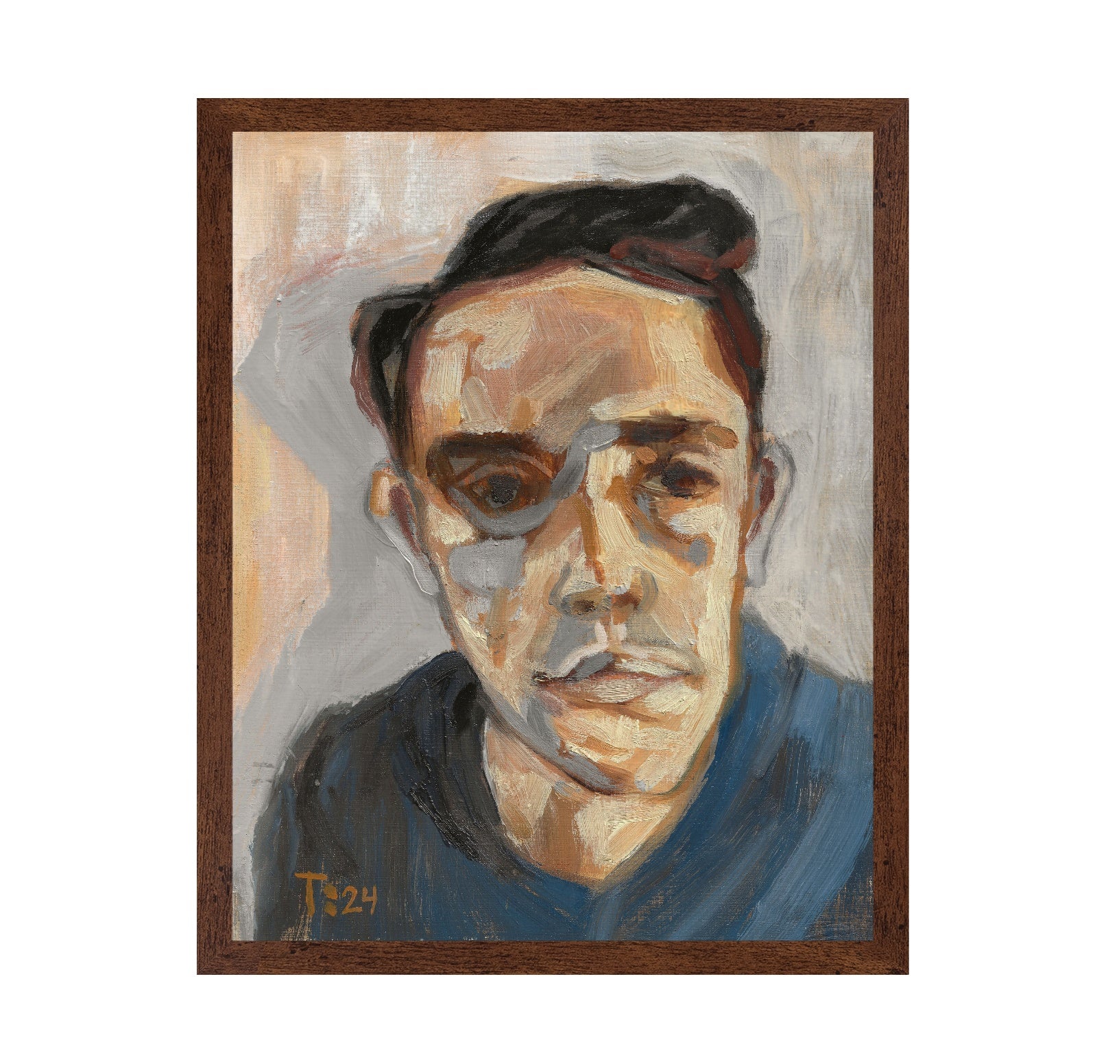 Expressive Male Portrait