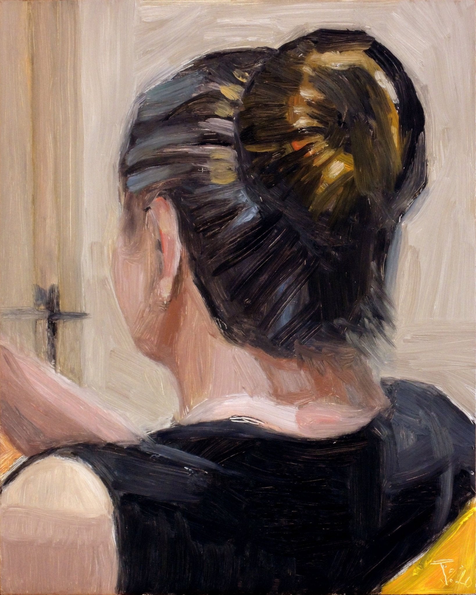 Woman Back Portrait