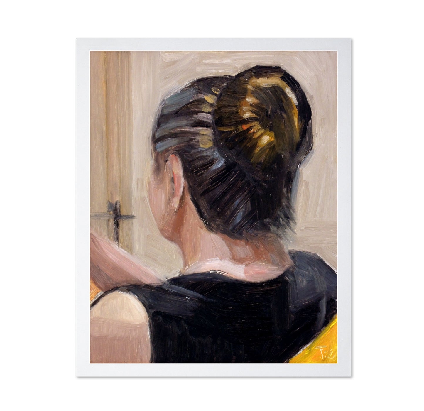 Woman Back Portrait