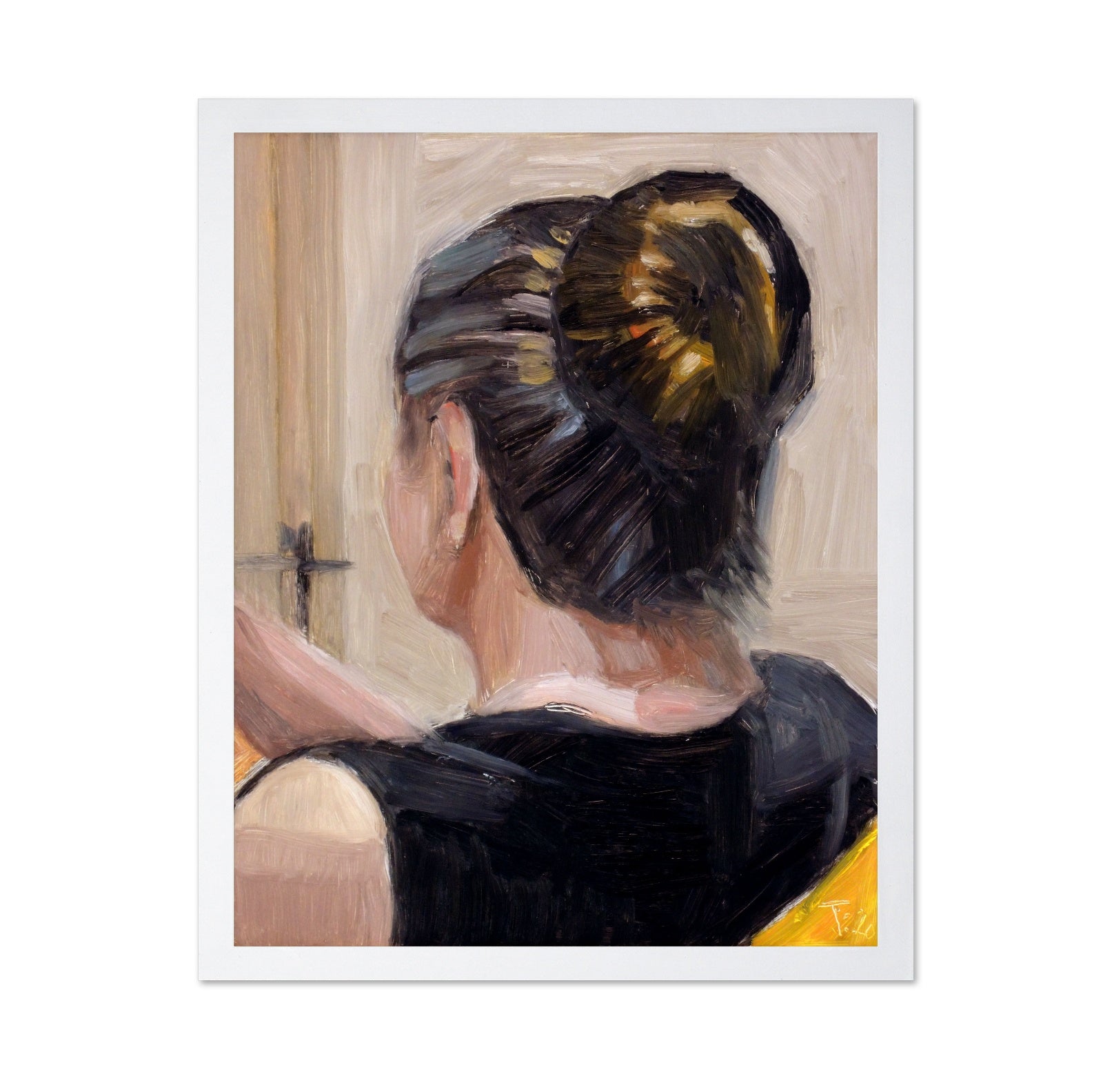 Woman Back Portrait