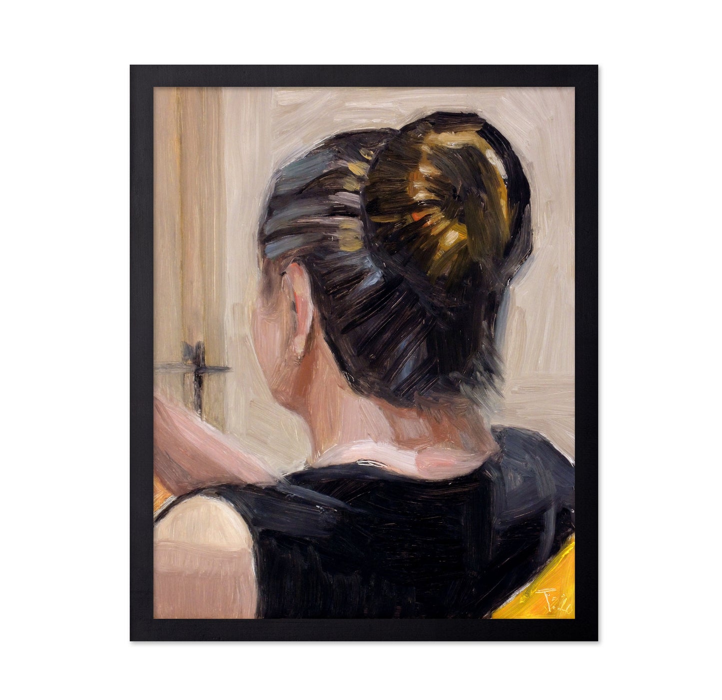 Woman Back Portrait