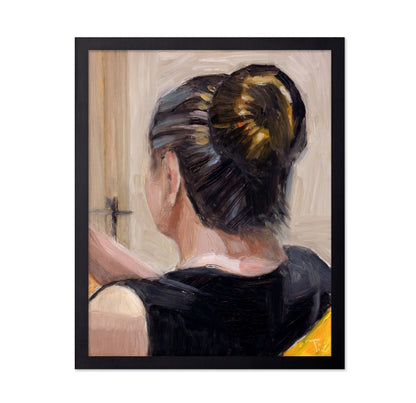 Woman Back Portrait