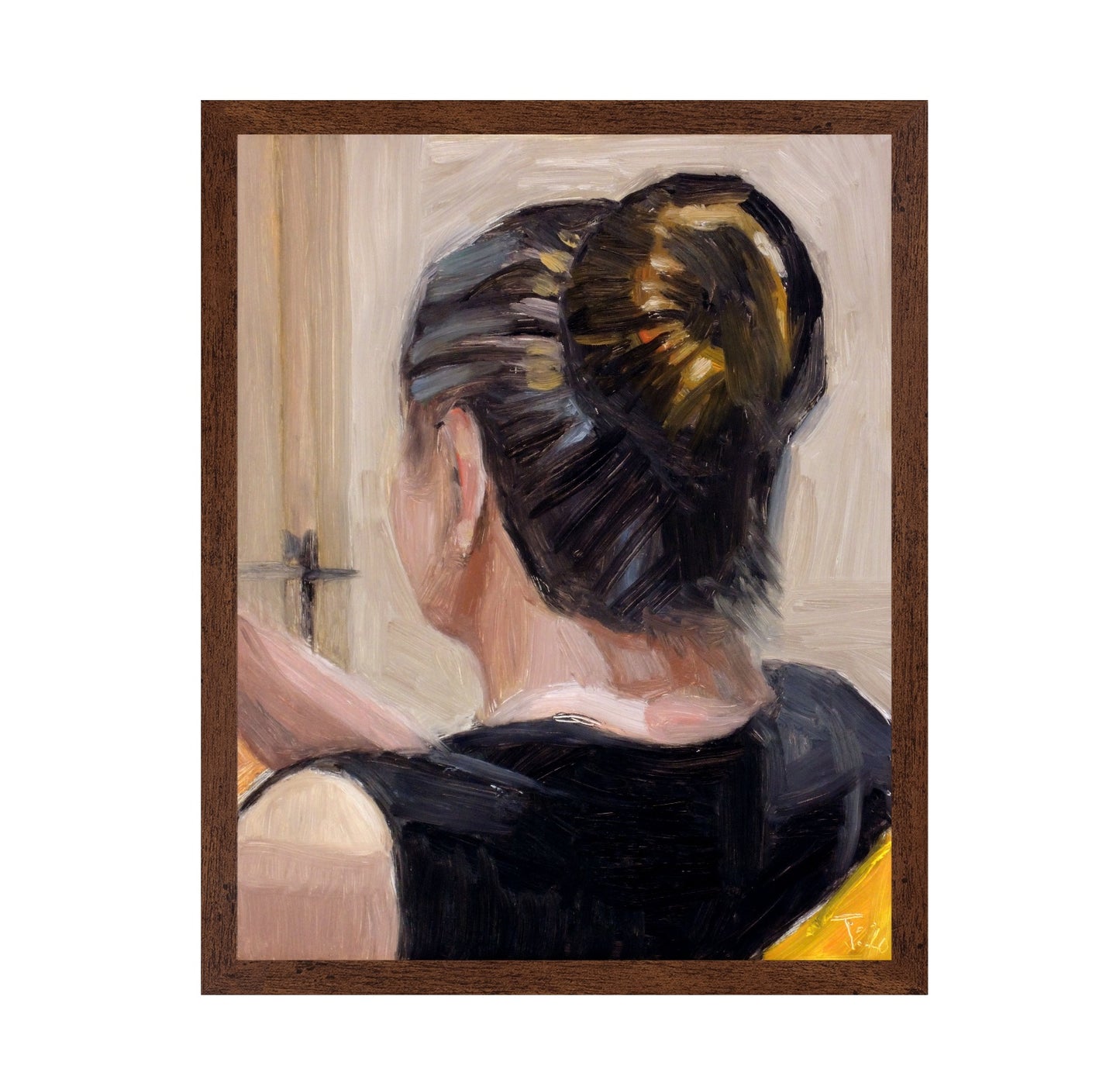 Woman Back Portrait