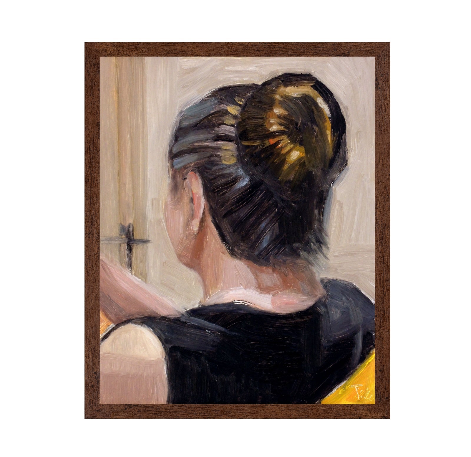 Woman Back Portrait