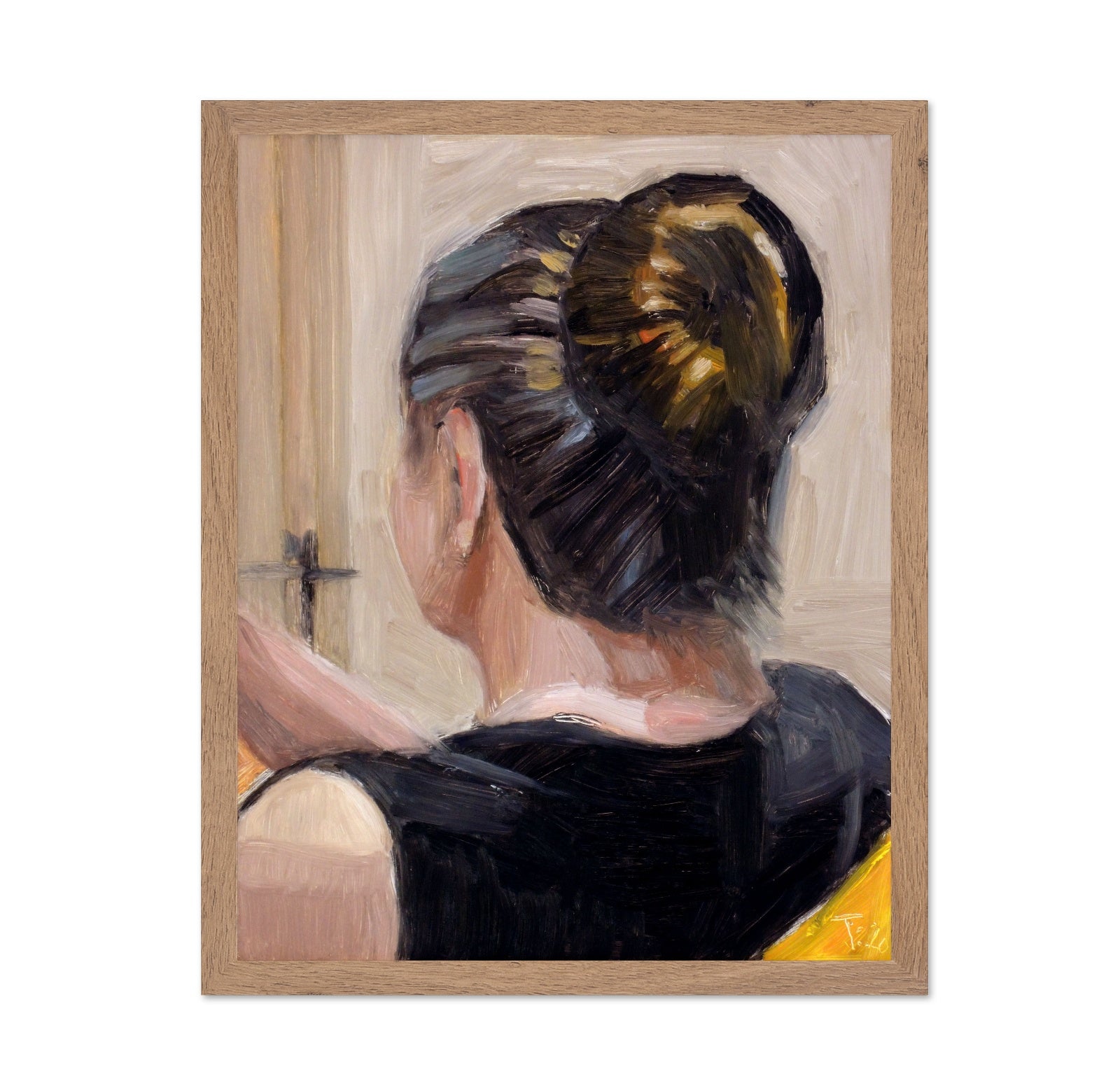 Woman Back Portrait