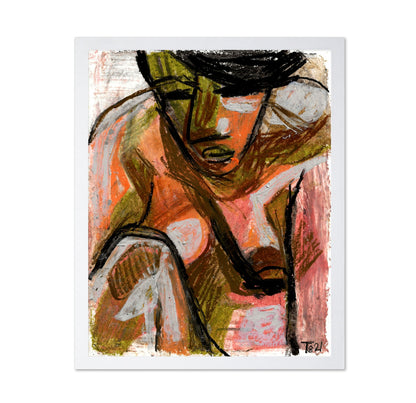 Abstract Seated Figure No4