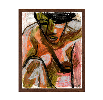 Abstract Seated Figure No4