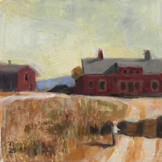 Rustic Village Scene