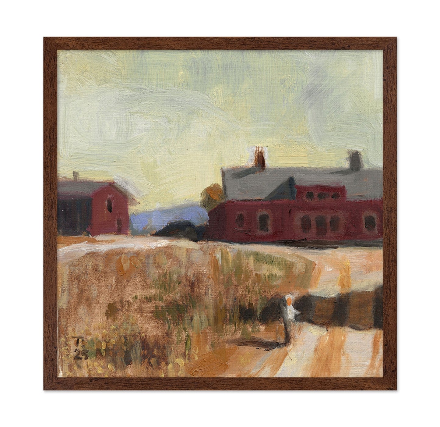 Rustic Village Scene