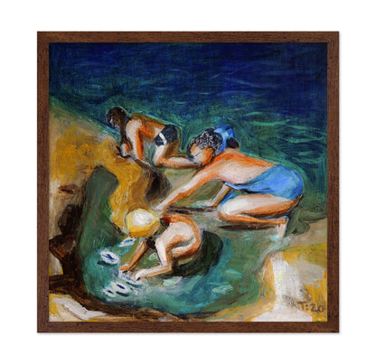 Women Bathing Scene