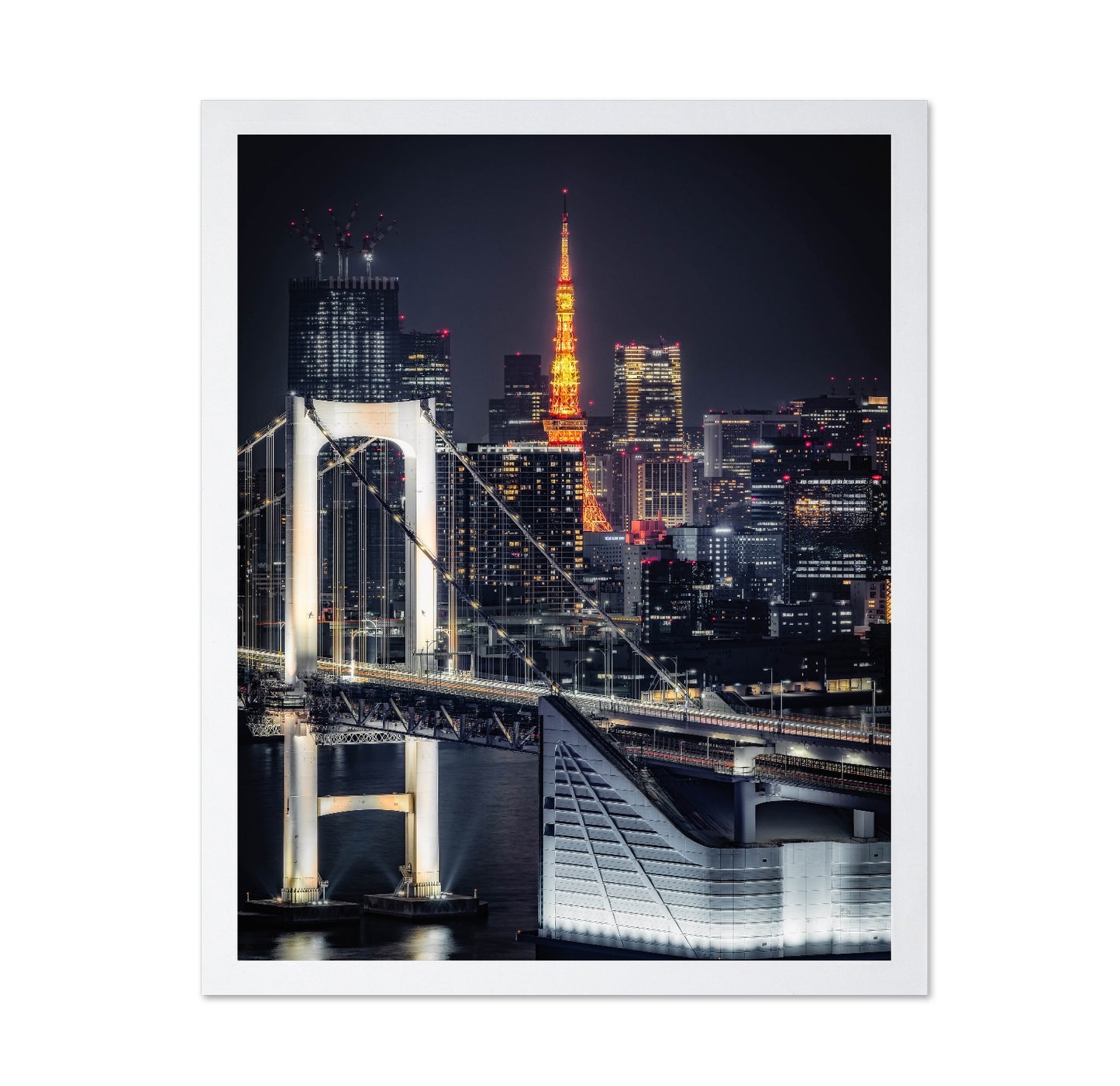 Tokyo Tower Bridge Night