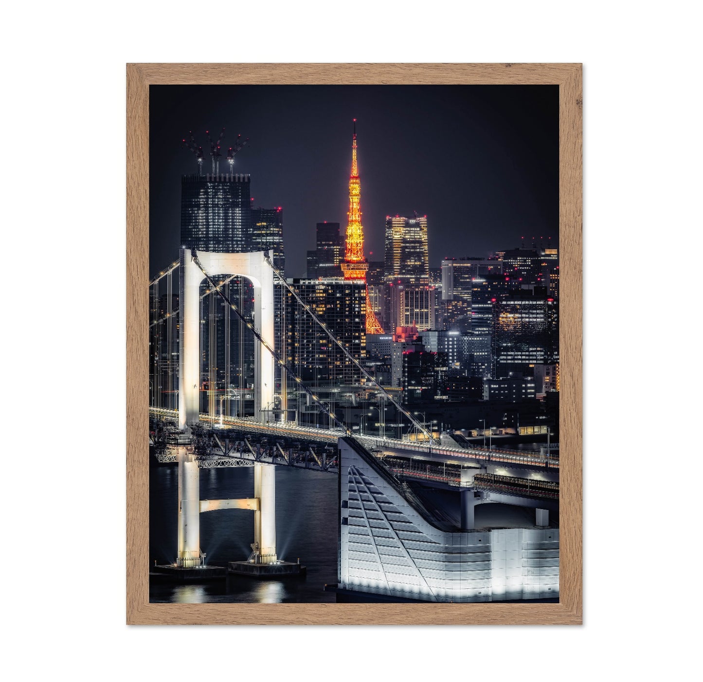 Tokyo Tower Bridge Night