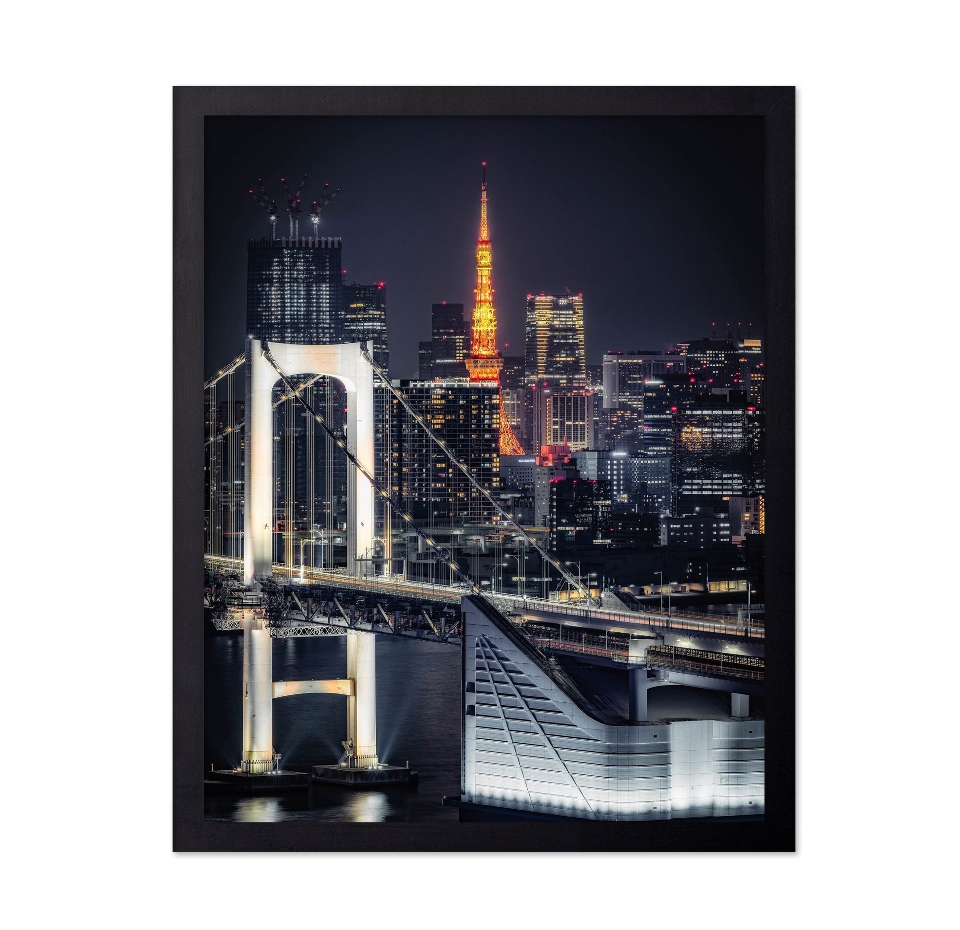 Tokyo Tower Bridge Night