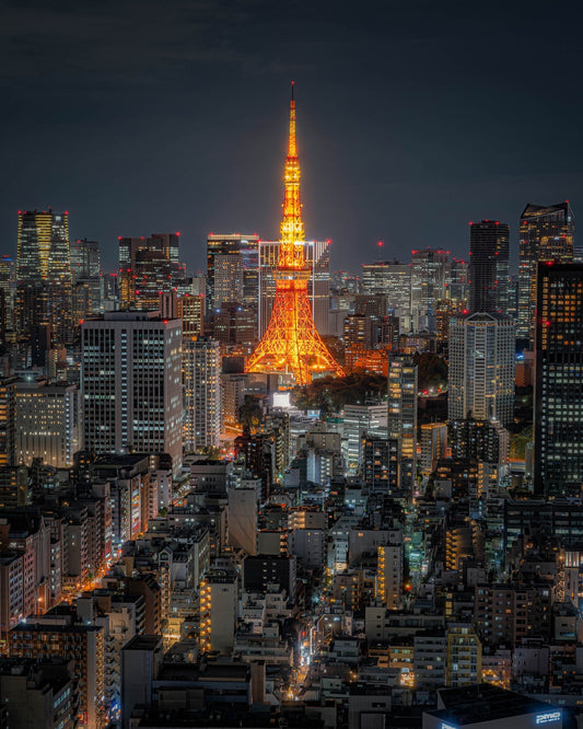 Tokyo Night Skyline No2