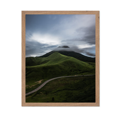 Misty Green Mountain
