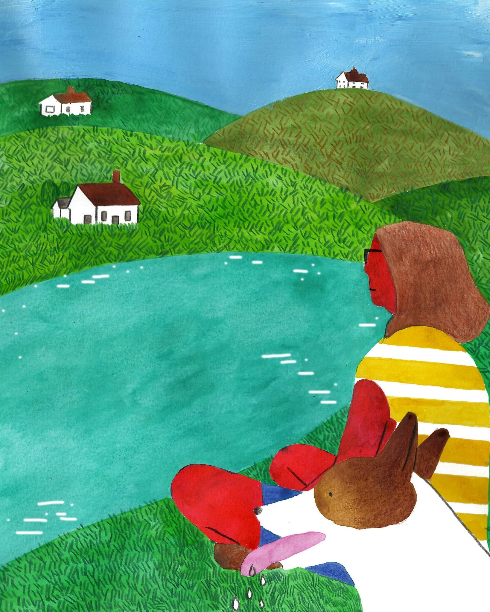 Lakeside Quiet Moment No2