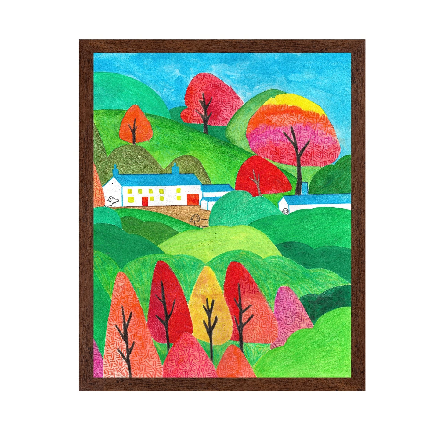 Colorful Hills Village No1