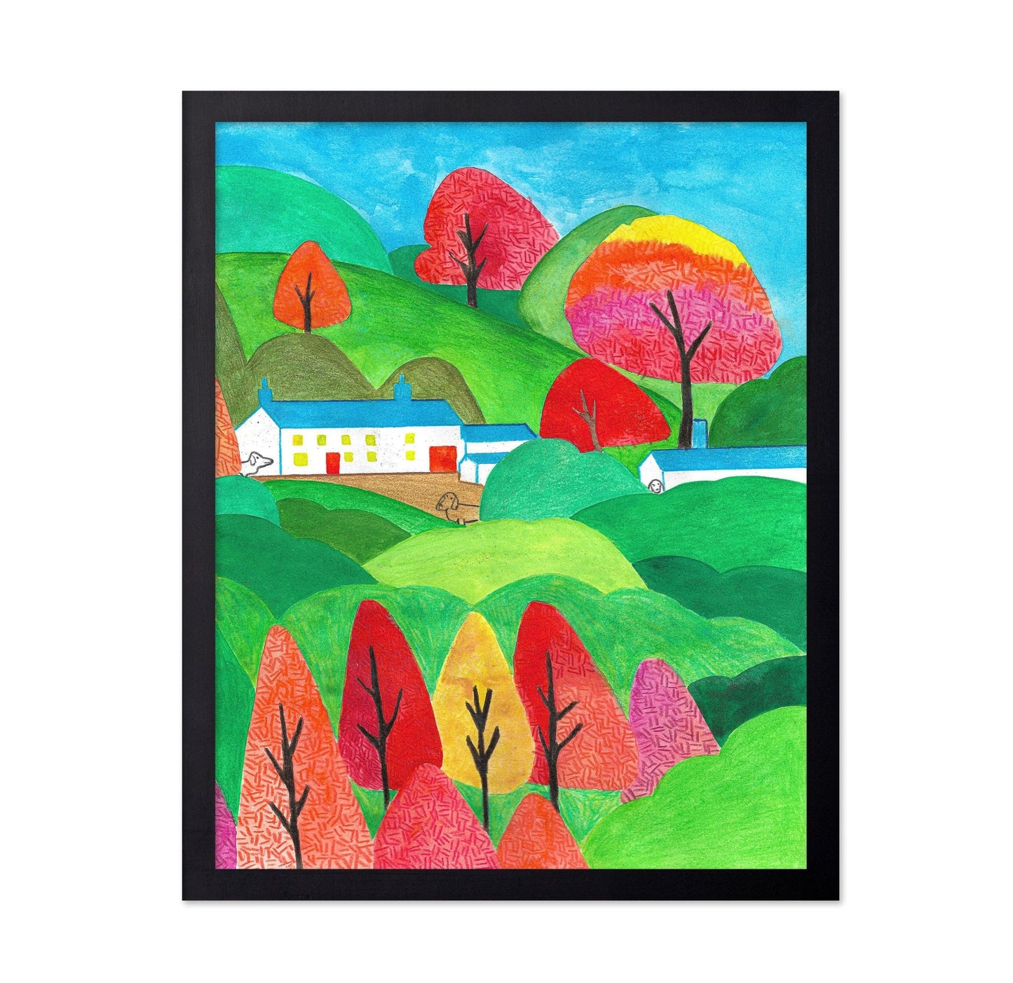 Colorful Hills Village No1