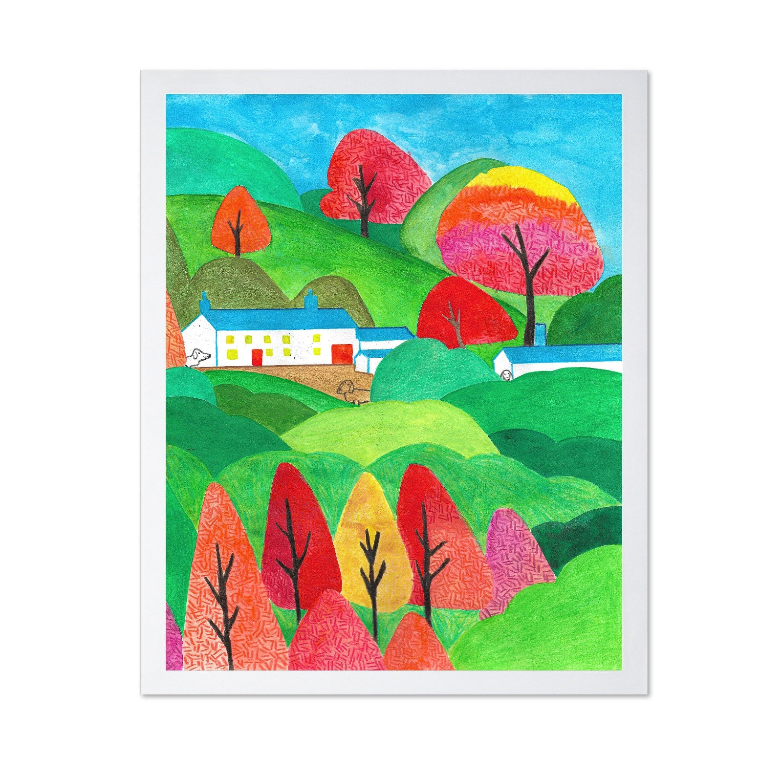 Colorful Hills Village No1