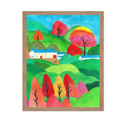 Colorful Hills Village No1