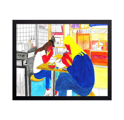 Noodle Shop Scene