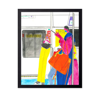 Subway Commute Moment