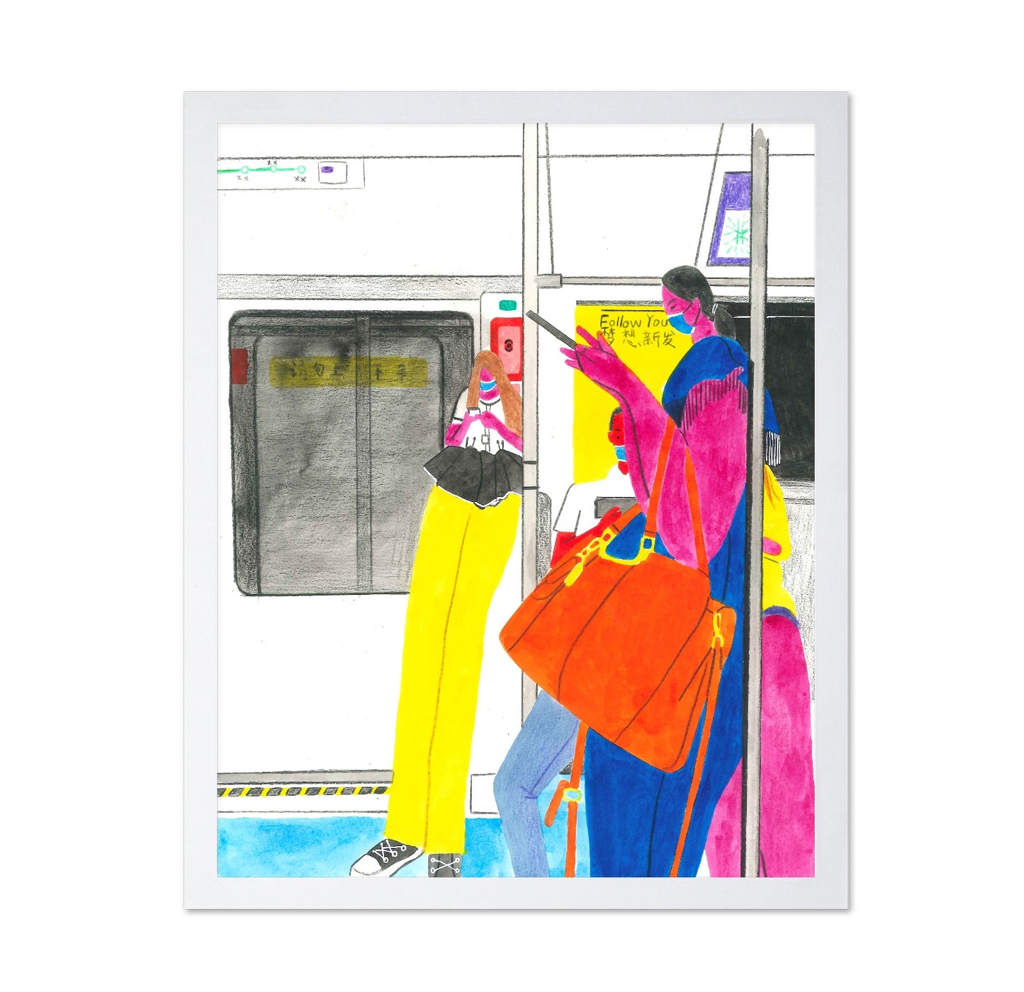 Subway Commute Moment