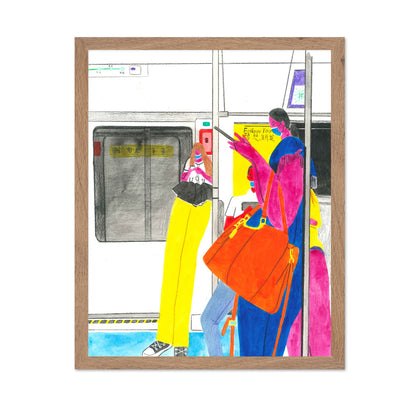 Subway Commute Moment