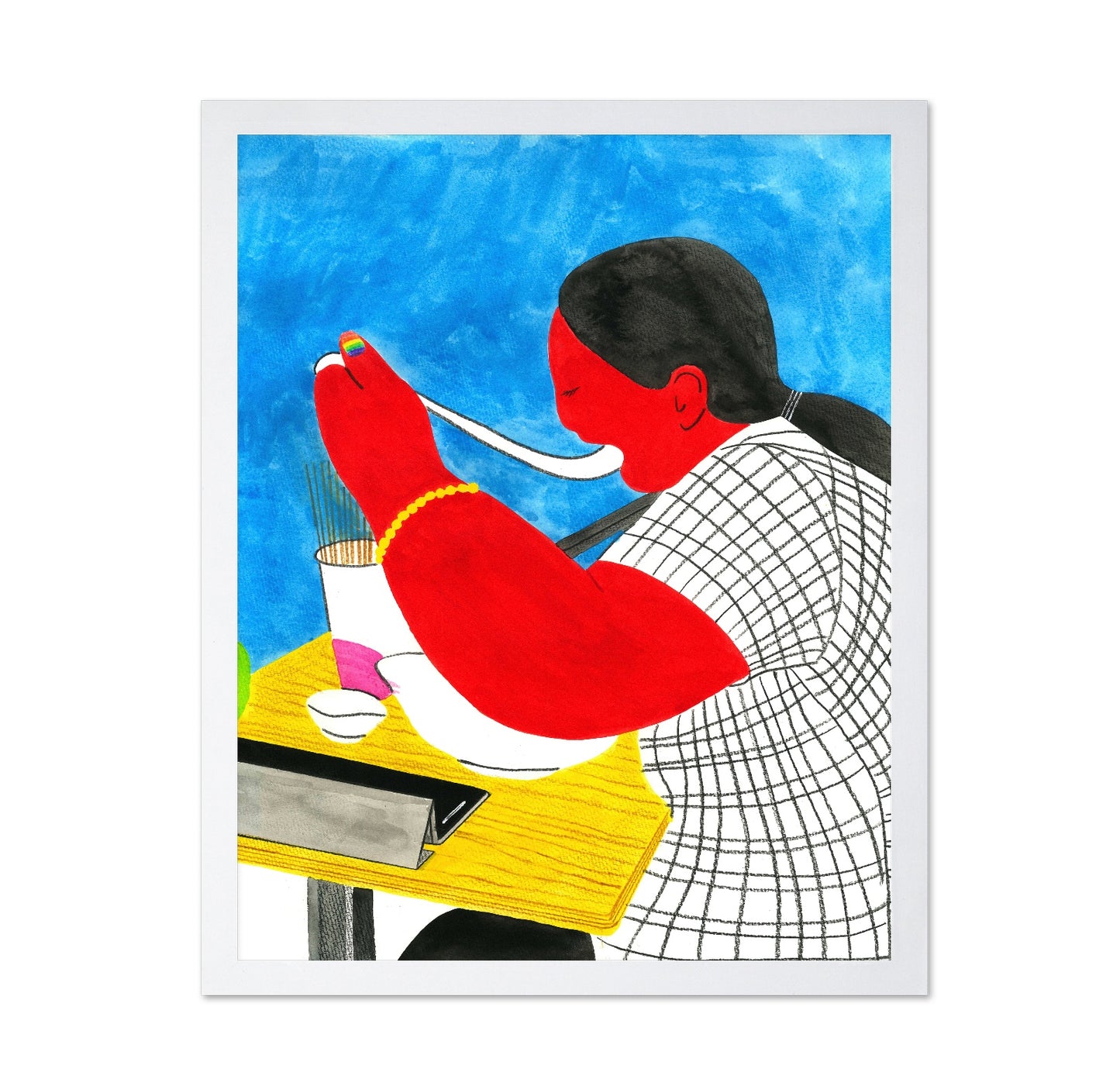 Bold Dining Scene