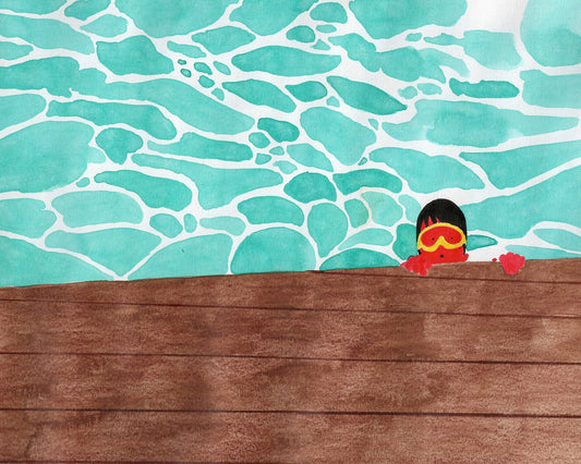 Pool Peek Moment