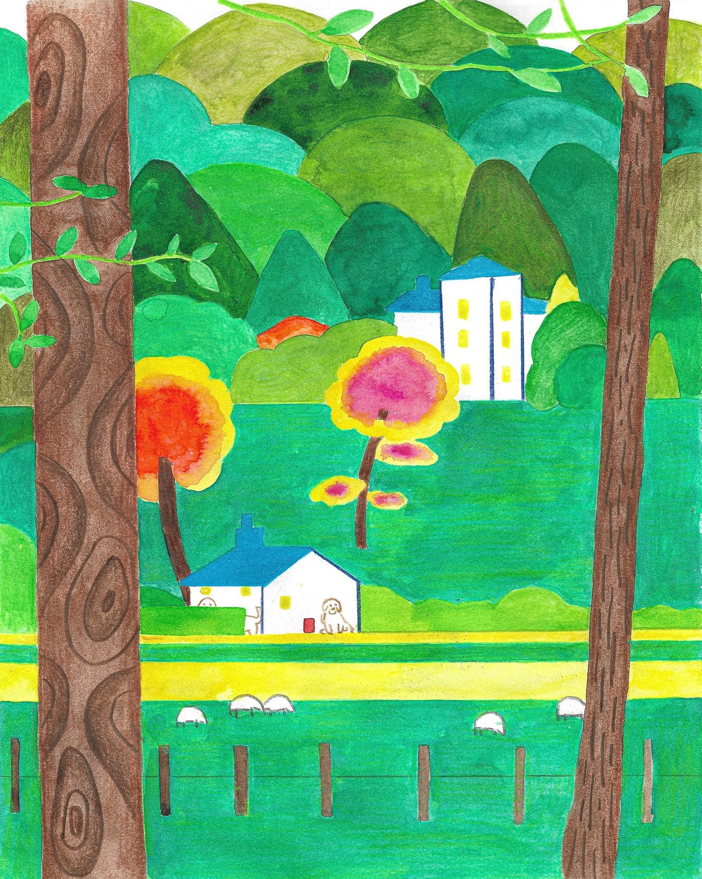 Colorful Countryside