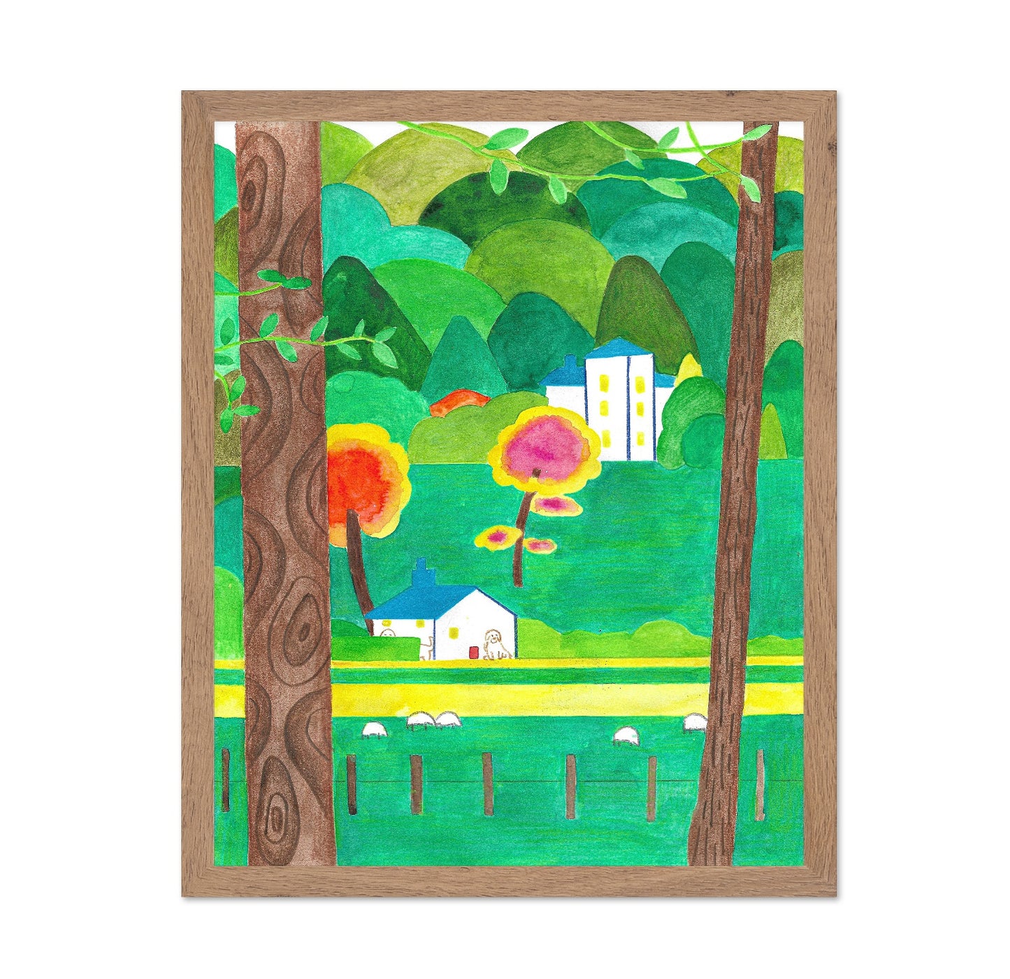 Colorful Countryside