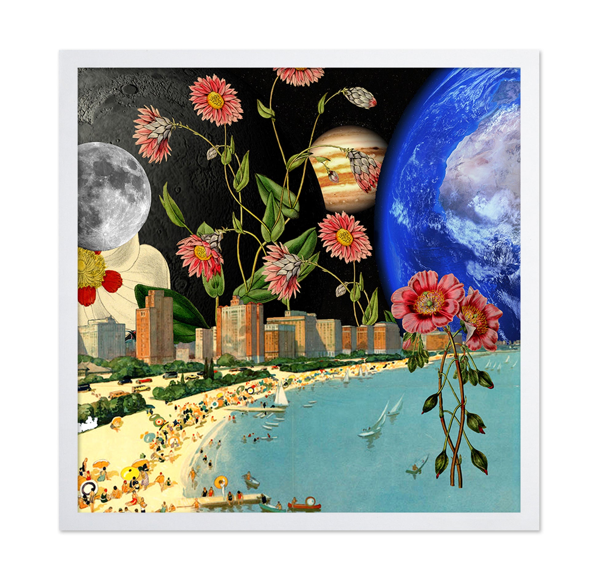 Cosmic Floral City