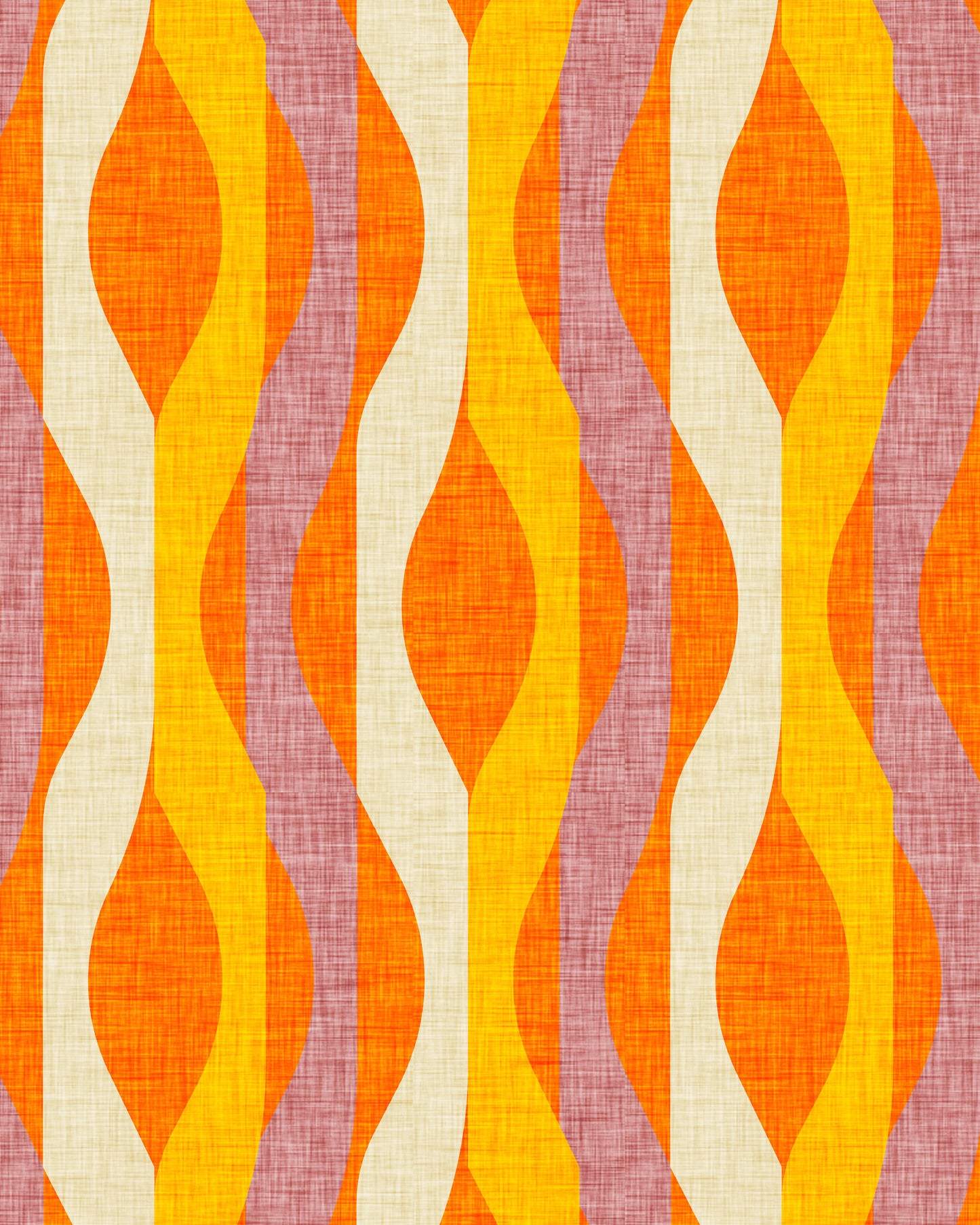 Retro Wavy Pattern