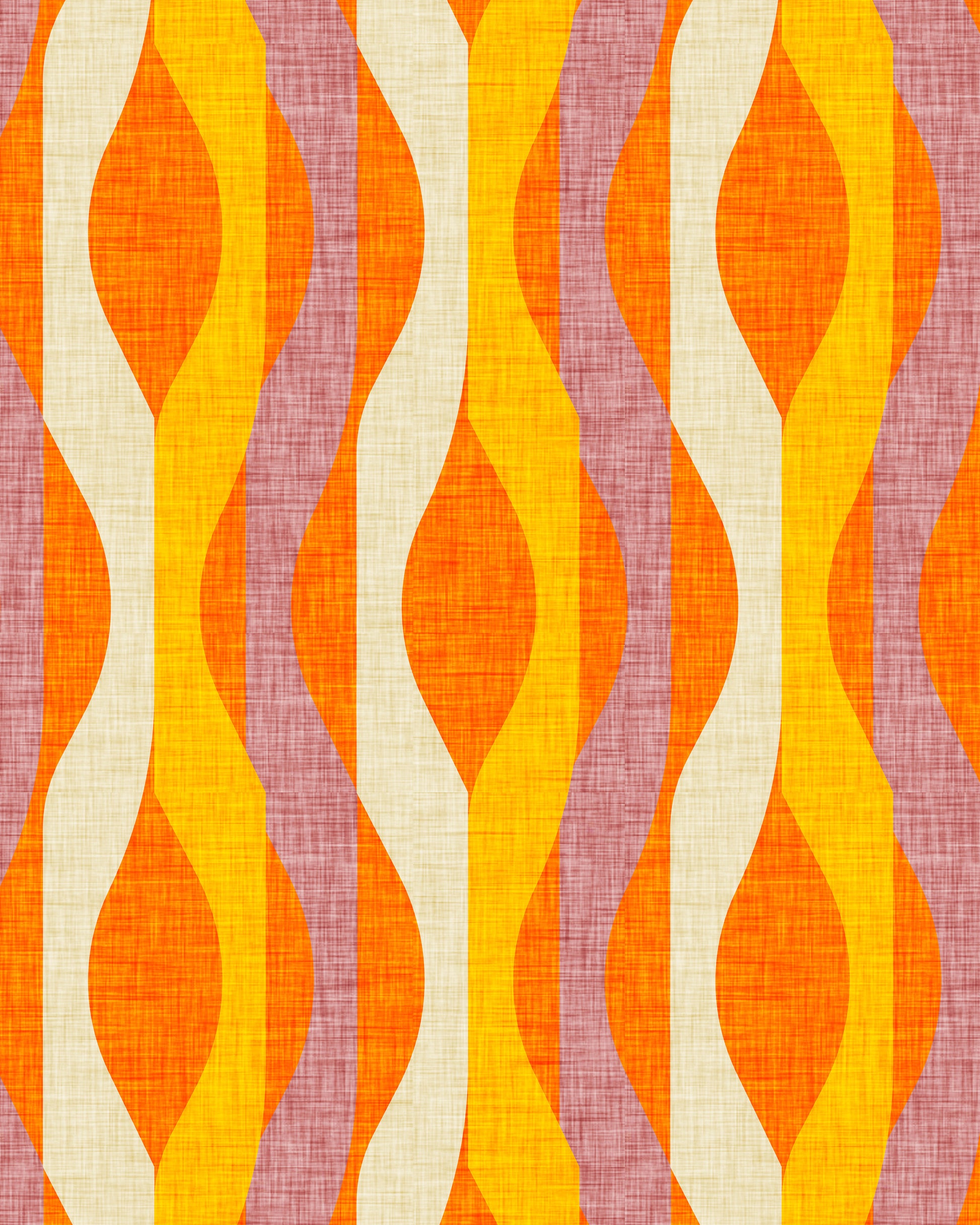 Retro Wavy Pattern