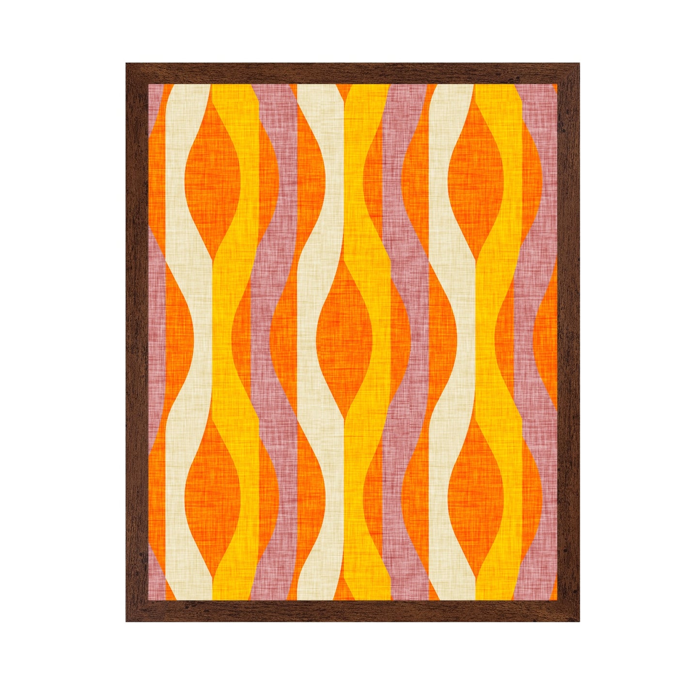 Retro Wavy Pattern