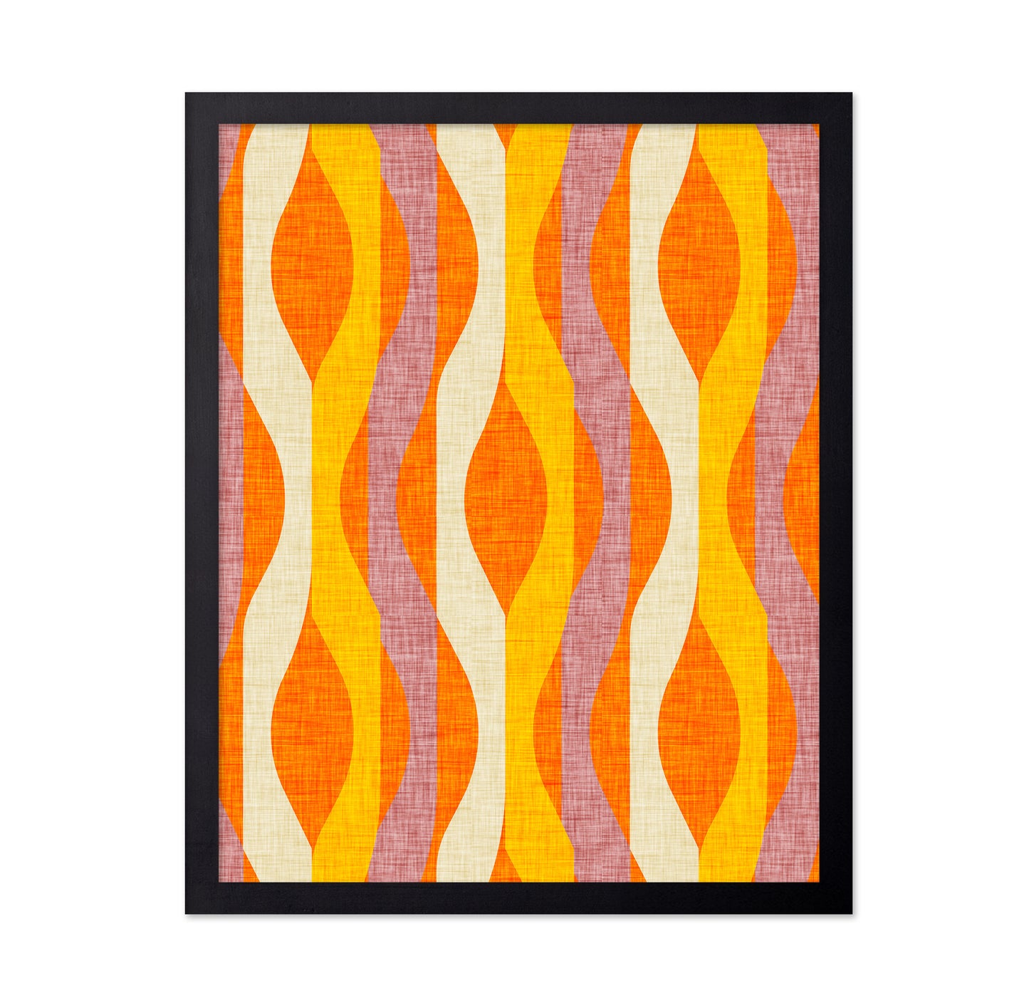 Retro Wavy Pattern