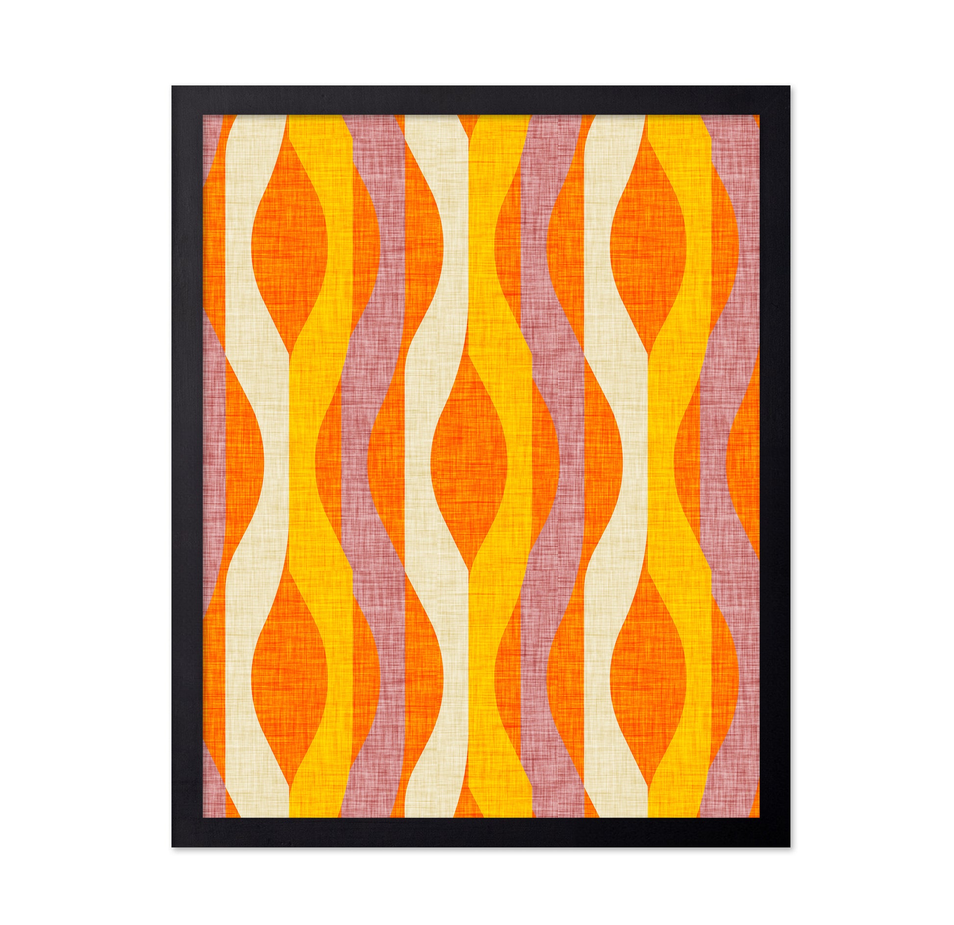 Retro Wavy Pattern