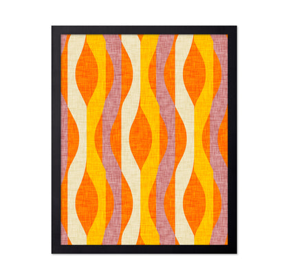 Retro Wavy Pattern
