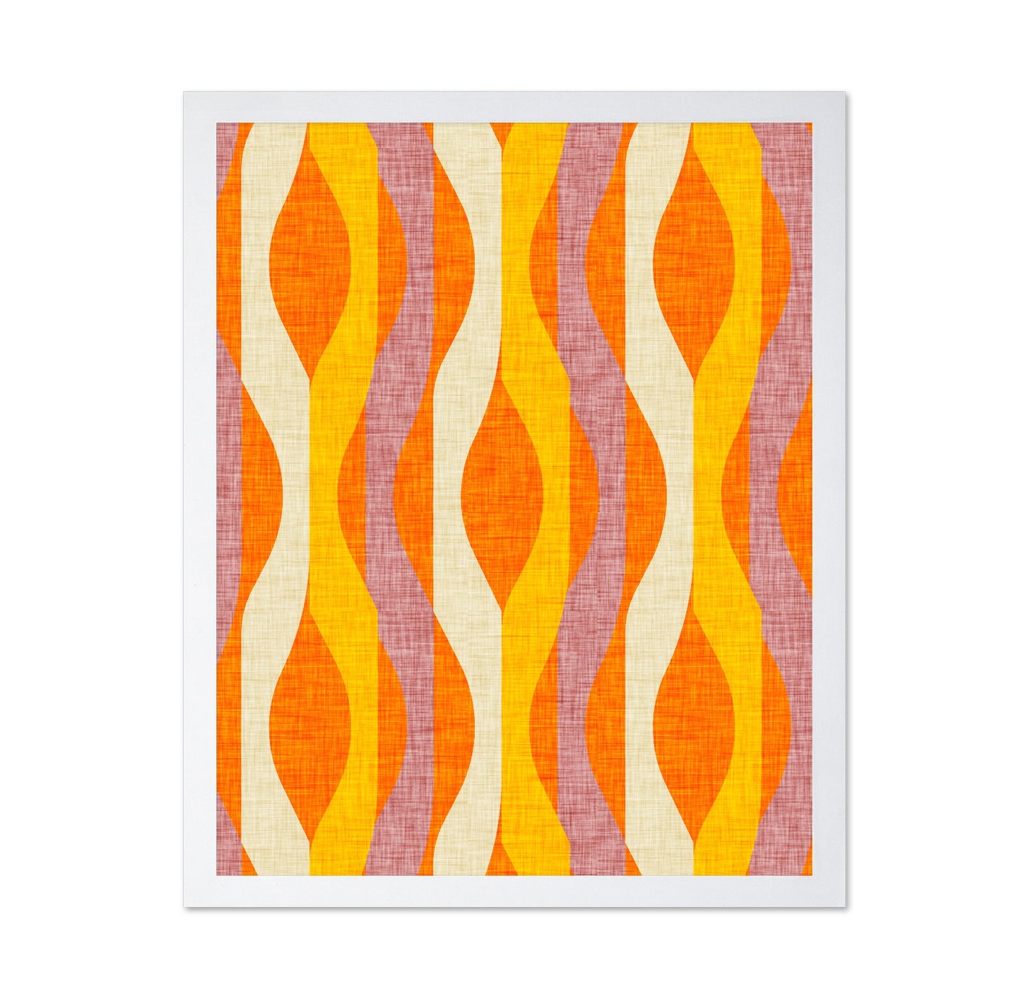 Retro Wavy Pattern