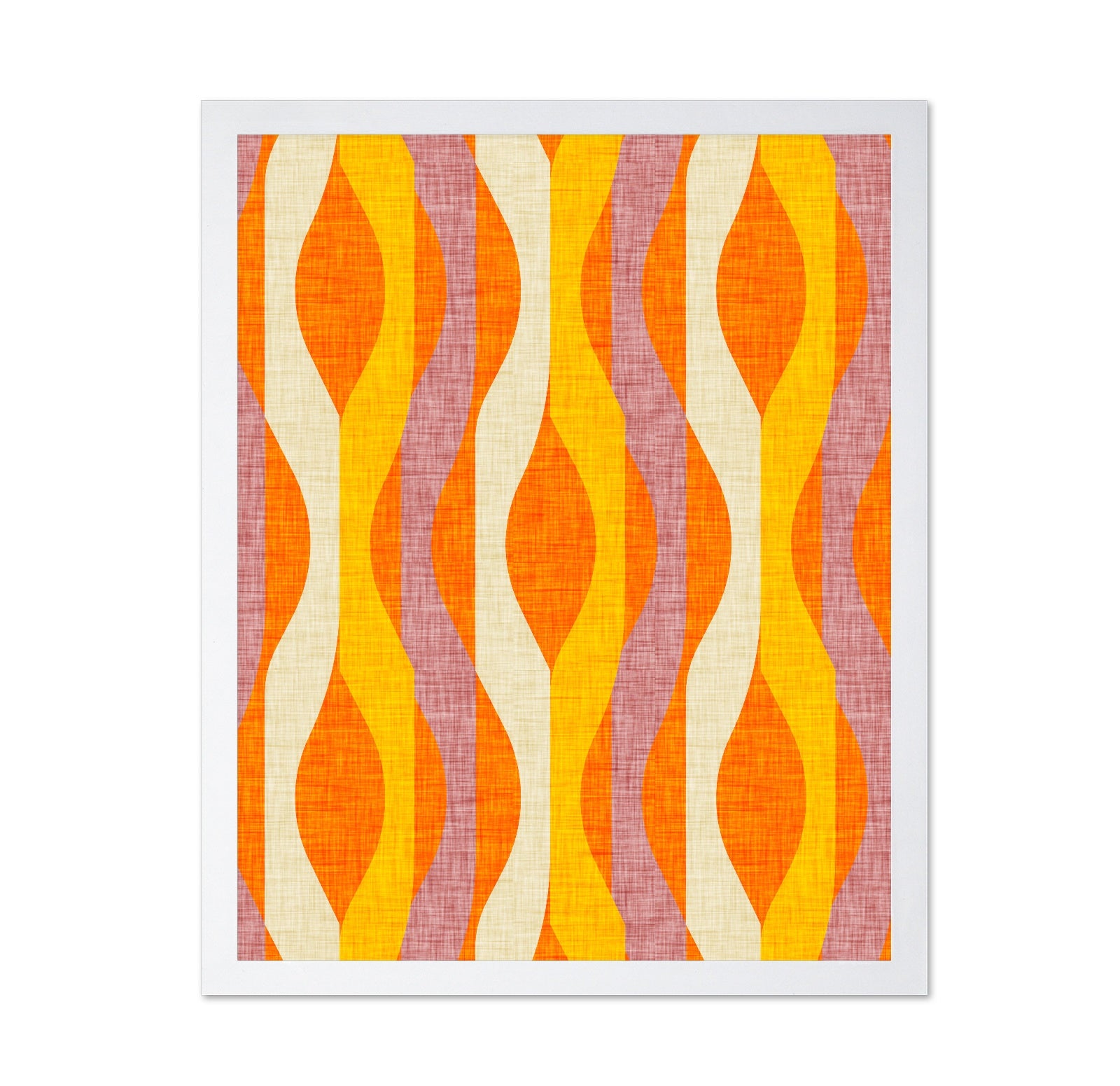 Retro Wavy Pattern