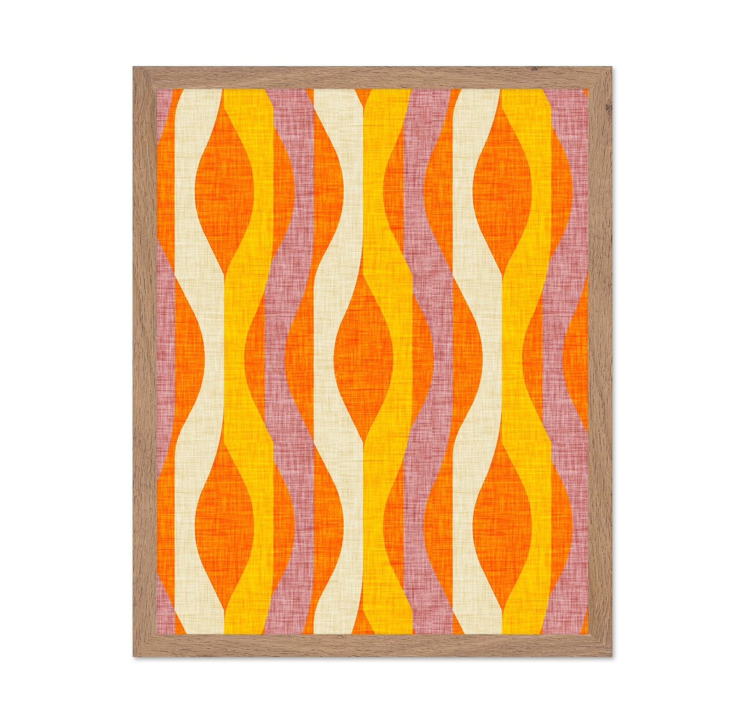 Retro Wavy Pattern