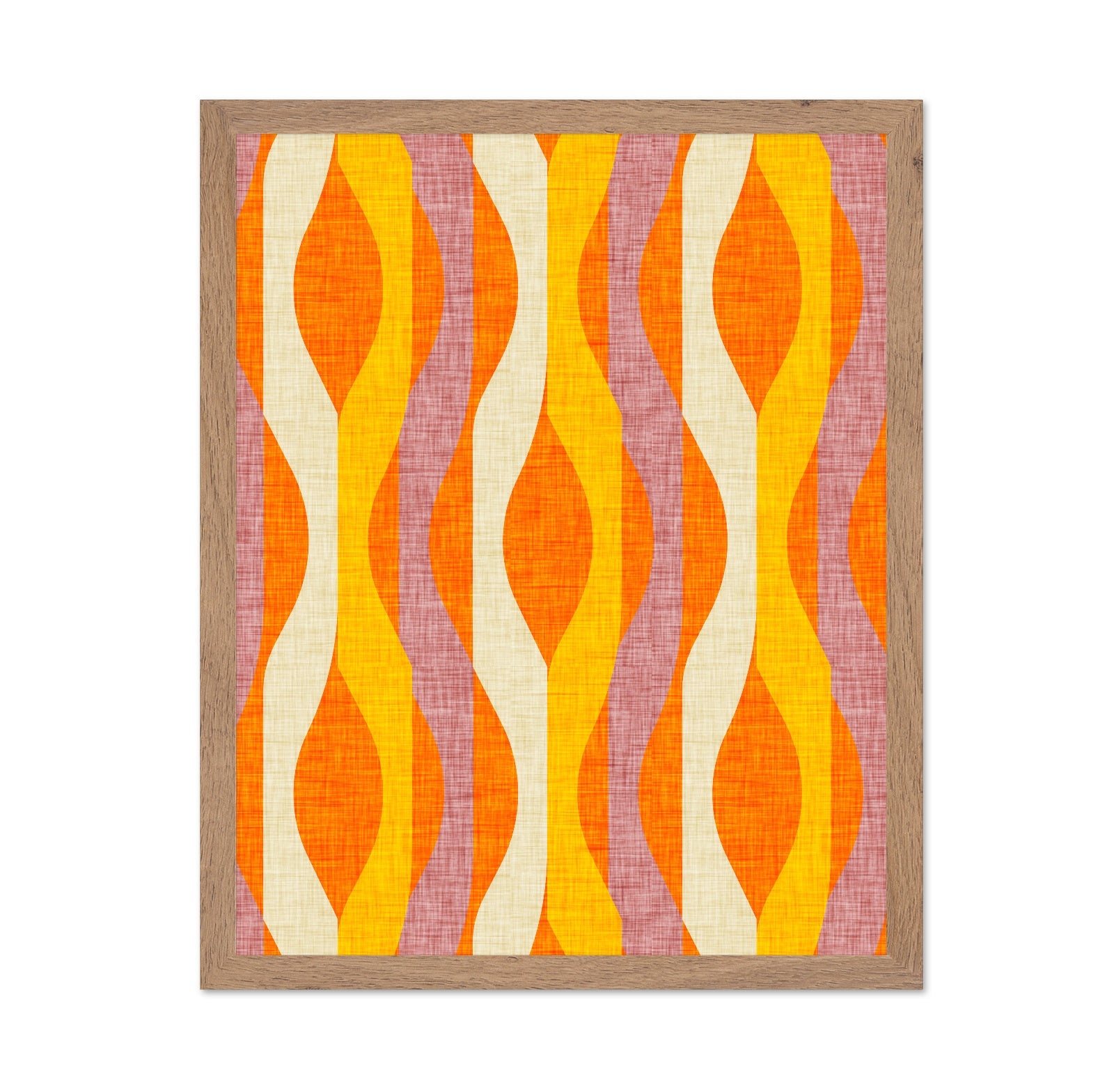 Retro Wavy Pattern